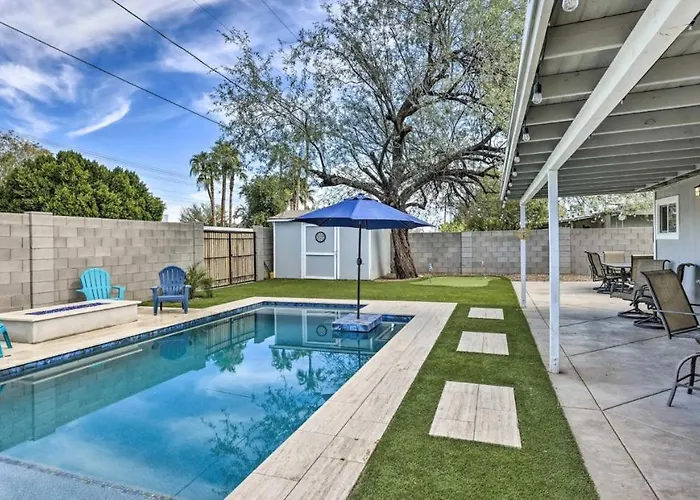 Tempe Oasis With Private Pool And Spa