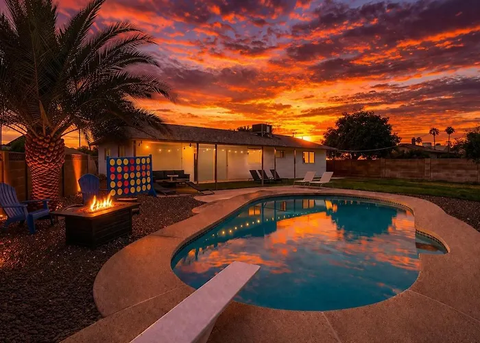 Tempe Resort, Pool With Diving Board, 4Br
